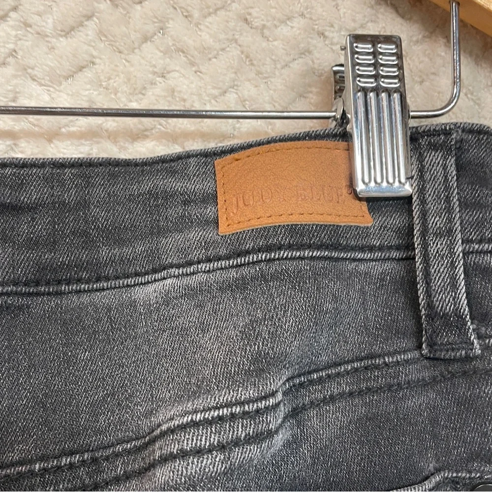 Judy Blue Black High Waisted‎ Super Flare Stretch 70s Retro Hippie Size 7/28